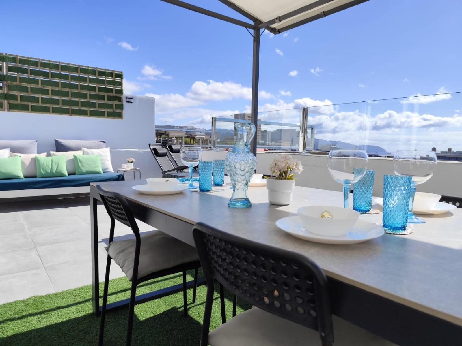 Atico Micaela. Terraza Y Vistas Lägenhet Santa Cruz de Tenerife Exteriör bild